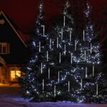 LJLNION Meteor Shower Lights, 12 Inch Outdoor Icicle Christmas Lights, 8 Tubes 2... - Image 8