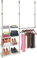 ClosetMaid® Maximizer Closet Accessory, Add Adjustable Storage Space, 4 Shelves... - Image 3