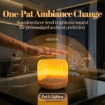 Marble Lamp Night Light Touch Bedside Table Lamp for Bedroom,Type-C Rechargeable... - Image 9