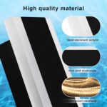Outdoor Wall Light Fixtures Modern Long LED Wall Sconce Black Exterior Light Fix... - Image 5