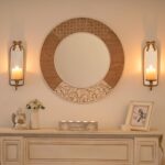 Gold Candle Sconces Wall Decor: Modern Decorative Wall Candle Holder Set of Two ... - Image 4