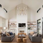 28.5" French Country Chandelier, 6-Light Farmhouse Dining Room Light Fixtures Ov... - Image 4