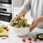 Serving Bowls Set of 2, 60 Ounce Ceramic Large Bowls, Deep Kitchen Bowls for Sal... - Image 6