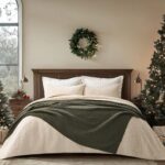 EVERGRACEHOME Chunky Chenille Knit Throw Blanket for Couch, Soft Luxurious Moss ... - Image 3