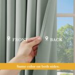 RYB HOME Blackout Curtains 45 Inch Length - Thermal Insulated Privacy RV Curtain... - Image 6