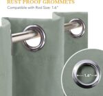 RYB HOME Blackout Curtains 45 Inch Length - Thermal Insulated Privacy RV Curtain... - Image 8
