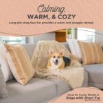 Best Friends by Sheri Calming Shag Dog Blanket – Ultra Soft Faux Fur Pet Throw, ... - Image 3