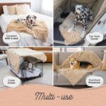 Best Friends by Sheri Calming Shag Dog Blanket – Ultra Soft Faux Fur Pet Throw, ... - Image 4