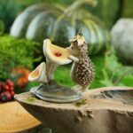 Top Collection Miniature Fairy Garden and Terrarium Hedgehog with Ladybug Statue... - Image 3
