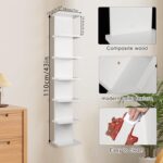 2 Pack 7 Tier Wall Shelf Unit - 43" Lack Floating Shelf, Compact Display Floatin... - Image 4