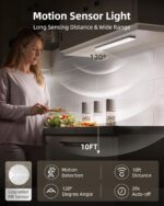 EZVALO 6-Pack Under Cabinet Lighting with Charging Station, 2000mAh Rechargeable... - Image 3
