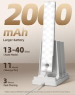 EZVALO 6-Pack Under Cabinet Lighting with Charging Station, 2000mAh Rechargeable... - Image 4