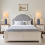 Reaketon 20.5" Modern Ceramic Table Lamps for Bedroom Set of 2, Bedside Lamps fo... - Image 3