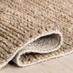 Nuloom Penelope Tan, 3' x 5', Hand-Braided, Wool & Cotton, Soft and Textured, Hi... - Image 5