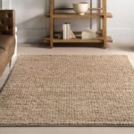 Nuloom Penelope Tan, 3' x 5', Hand-Braided, Wool & Cotton, Soft and Textured, Hi... - Image 7