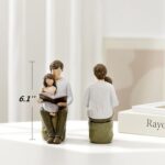 Super Dad Father Figurine- Father's Day Figures Figure-Hand Painted Resin Father... - Image 3