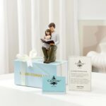 Super Dad Father Figurine- Father's Day Figures Figure-Hand Painted Resin Father... - Image 5