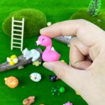 40 PCS Mini Animals Figurines for Dollhouse Garden Accessory Decoration - Image 6