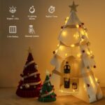Minetom Crystal Globe String Lights Battery Operated - 17 ft 30 LED Globe Fairy ... - Image 3