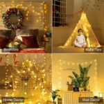 Minetom Crystal Globe String Lights Battery Operated - 17 ft 30 LED Globe Fairy ... - Image 5