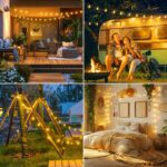 Minetom Crystal Globe String Lights Battery Operated - 17 ft 30 LED Globe Fairy ... - Image 7