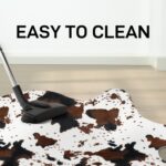 MACEVIA Cow Print Rug Faux Cowhide Rugs Cute Animal Area Carpet Western Decor fo... - Image 6