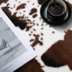 MACEVIA Cow Print Rug Faux Cowhide Rugs Cute Animal Area Carpet Western Decor fo... - Image 7