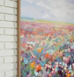 Signature Design by Ashley Sethford Classic Hand Painted Flower Wall Art 48 x 48... - Image 9