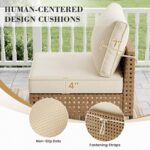 UDPATIO Wicker Patio Furniture Set, 7-Piece Modular Outdoor Furniture Set, High-... - Image 7