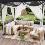 UDPATIO Wicker Patio Furniture Set, 7-Piece Modular Outdoor Furniture Set, High-... - Image 8