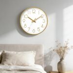 DAXSMY Wall Clock - 14 Inch Silent Non-Ticking Modern 3D Wall Clocks Battery Ope... - Image 3