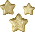 3Pcs Golden Star Snack Dishes Serving Trays for Various Occasions Tabletop Decor... - Image 7