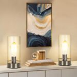 Bedside Nightstand Lampfor Bedroom Living Room, Modern Table Lamp Desk Lamp with... - Image 7