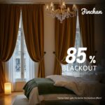 jinchan Velvet Blackout Curtains for Bedroom 84 Inch Long Thermal Insulated Livi... - Image 4