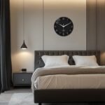 XNM Minimalist Wall Clocks for Living Room Glass Small Wall Clocks Battery Opera... - Image 5
