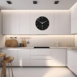 XNM Minimalist Wall Clocks for Living Room Glass Small Wall Clocks Battery Opera... - Image 6