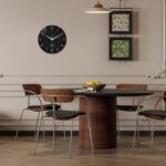 XNM Minimalist Wall Clocks for Living Room Glass Small Wall Clocks Battery Opera... - Image 7