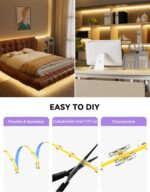 MIWISE COB LED Strip,LED Strip Light 2700K Warm White 20ft Dimmable Super Bright... - Image 6