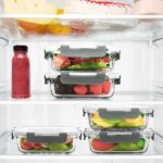 M MCIRCO 10-Pack,22 Oz Glass Meal Prep Containers,Glass Food Storage Containers ... - Image 5