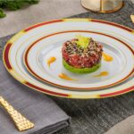 Laura Stein Designer Dinnerware Set | 64 Disposable Plastic Party Plates | Plate... - Image 6