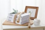 White Decorative Faux Books for Farmhouse & Living Room Decor - Coffee Table & S... - Image 4