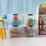 IRIS USA 54 Qt Stackable Plastic Storage Bins with Lids, 6 Pack - BPA-Free, Made... - Image 6