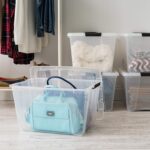 IRIS USA 54 Qt Stackable Plastic Storage Bins with Lids, 6 Pack - BPA-Free, Made... - Image 7