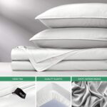 King Sheets by Pure Bamboo, Genuine 100% Organic Viscose Derived from Bamboo Bed... - Image 4