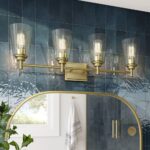 DESIGNERS FOUNTAIN 4-Lights Westin Vanity Light Fixture, 31 Inch Wall Mount Scon... - Image 6