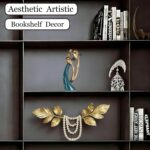 Modern Abstract Art Ceramic Statue Birds Statues Gold Ceramic Birds Figurines Ho... - Image 5