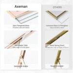 Axeman 5x7 Gold Floating Frame Pink Enamel Picture Frame with Metal Edge for 4x6... - Image 7
