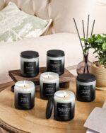 AOOVOO Scented Candles Set - 6 Pack Men Candles for Home Scented, 42 oz Soy Wax,... - Image 6