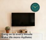 Modern Silent Wall Clock, 12 Inch Wall Clocks Battery Operated Large Number, Non... - Image 3