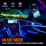 Interior Car LED Strip Lights, RGB 10-in-1 16 Million Colors Ambient Lighting Ki... - Image 5